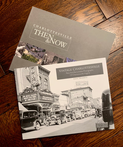 2 Book Combo: Vintage Charlottesville and Charlottesville Then & Now